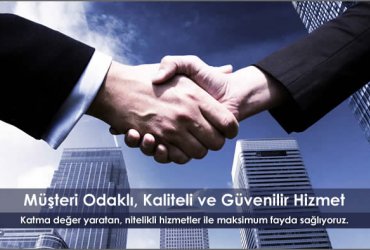 Kaliteli ve Güvenilir Hizmetin Adresi